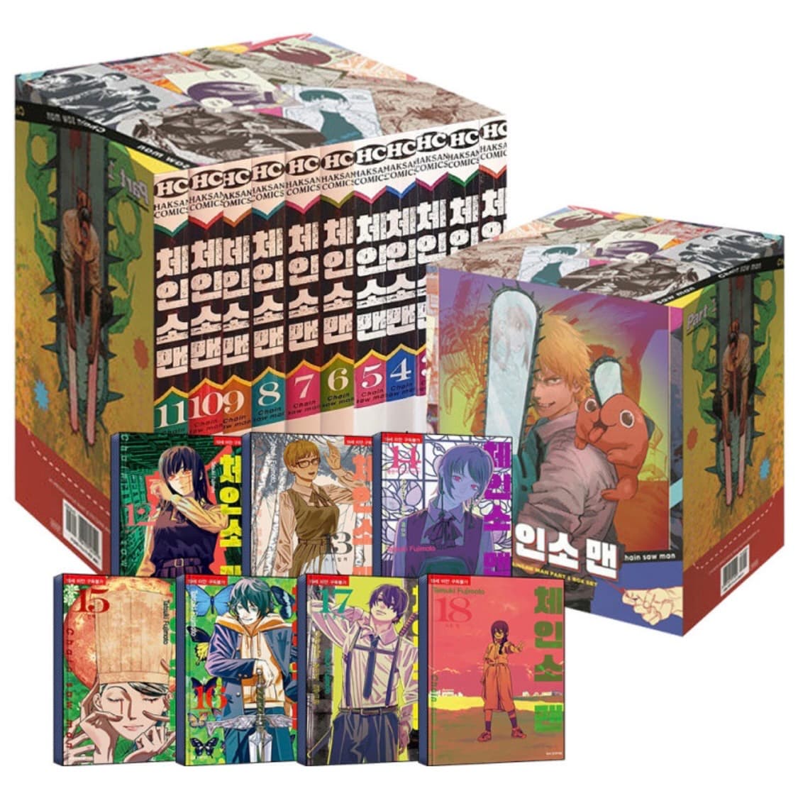 [새상품] 체인소맨 1부 박스세트 + 12-21 전권 상품이미지1