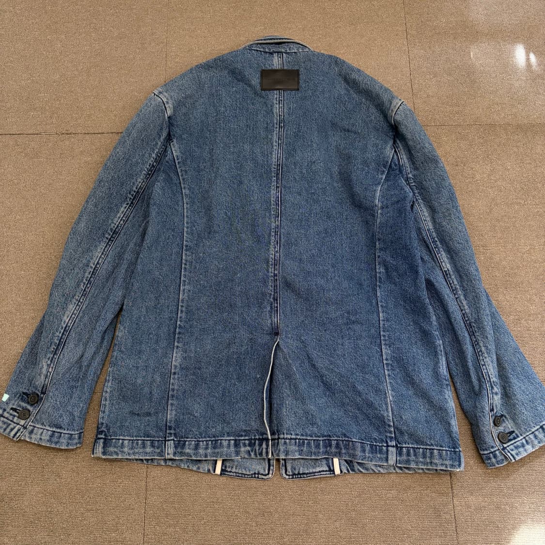 Instantfunk 인스턴트펑크 데님 싱글 자켓 공용 3 상품이미지5