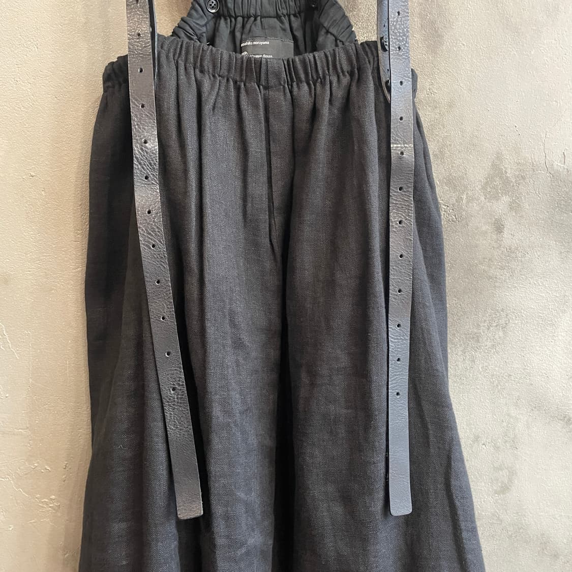 누드:마사히코 마루야마 린넨 롱 스커트/드레스 상품이미지8