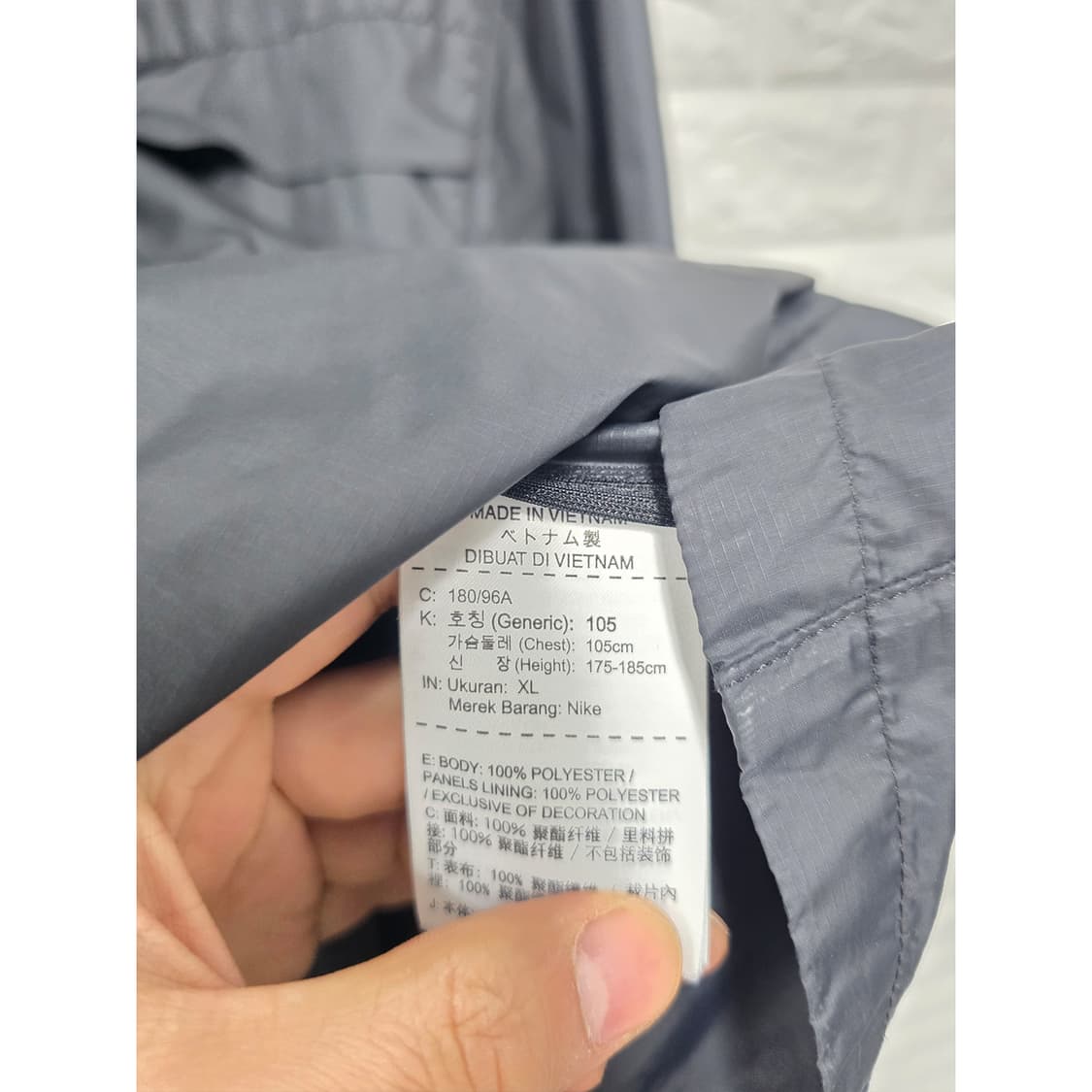 택포) 나이키 쉴드 러닝 바람막이 블랙 XL 상품이미지3