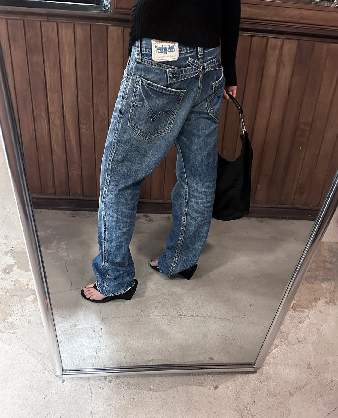LEVI'S 503 cinch back w32 상품이미지2