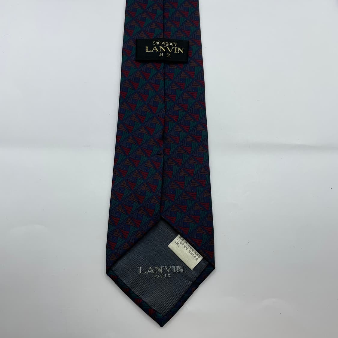 828) (LANVIN) 랑방 패턴 넥타이 상품이미지2