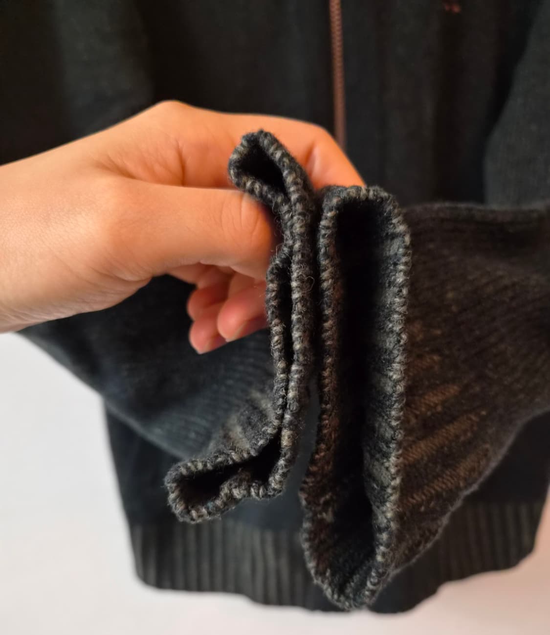 헤지스 남성 울100니트집업가디건
 상품이미지6