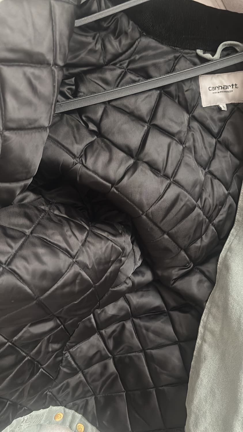 칼하트 디트로이트 자켓 스모크 그린 상품이미지3