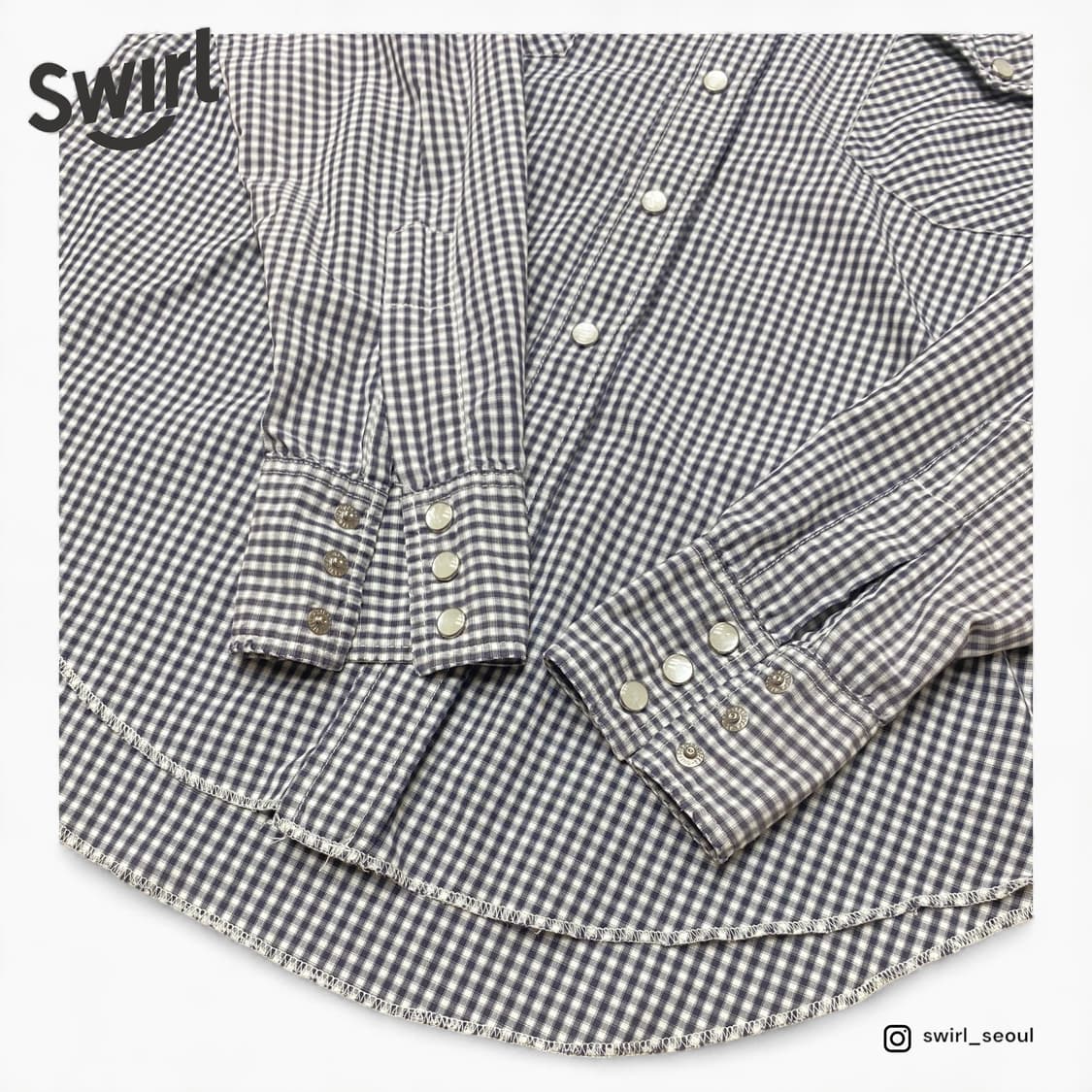 Bape tartan western shirts 상품이미지6