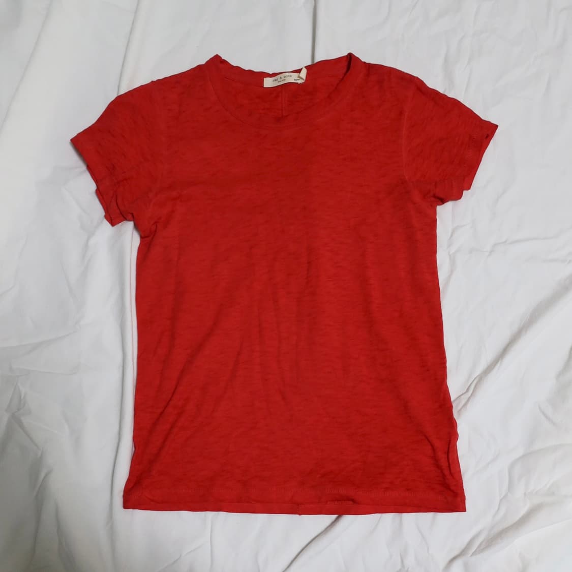 Rag&Bone 빨강 반팔티 상품이미지1