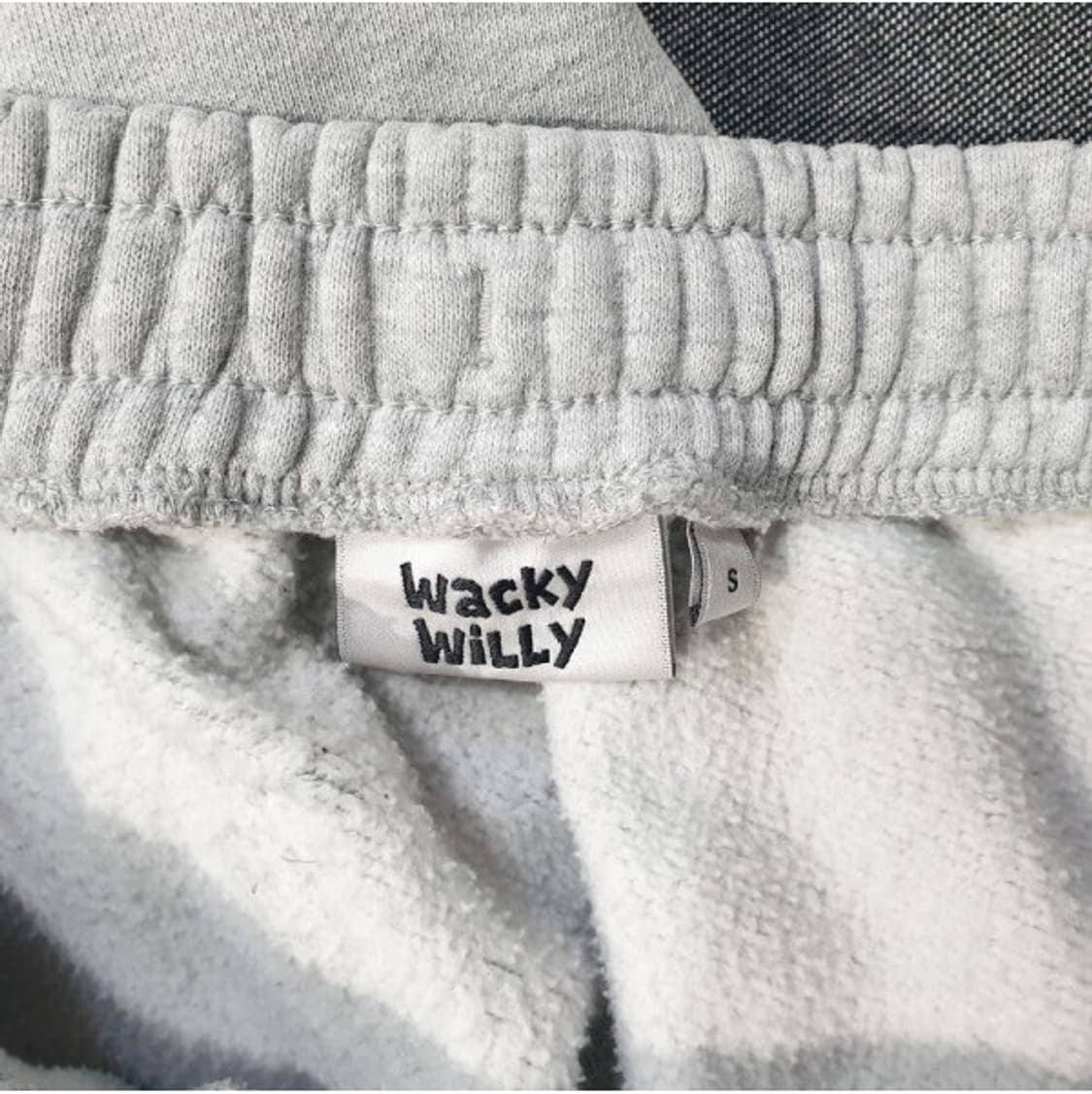 와키윌리 기모 스웨트 세미와이드 팬츠 90(S) 상품이미지6