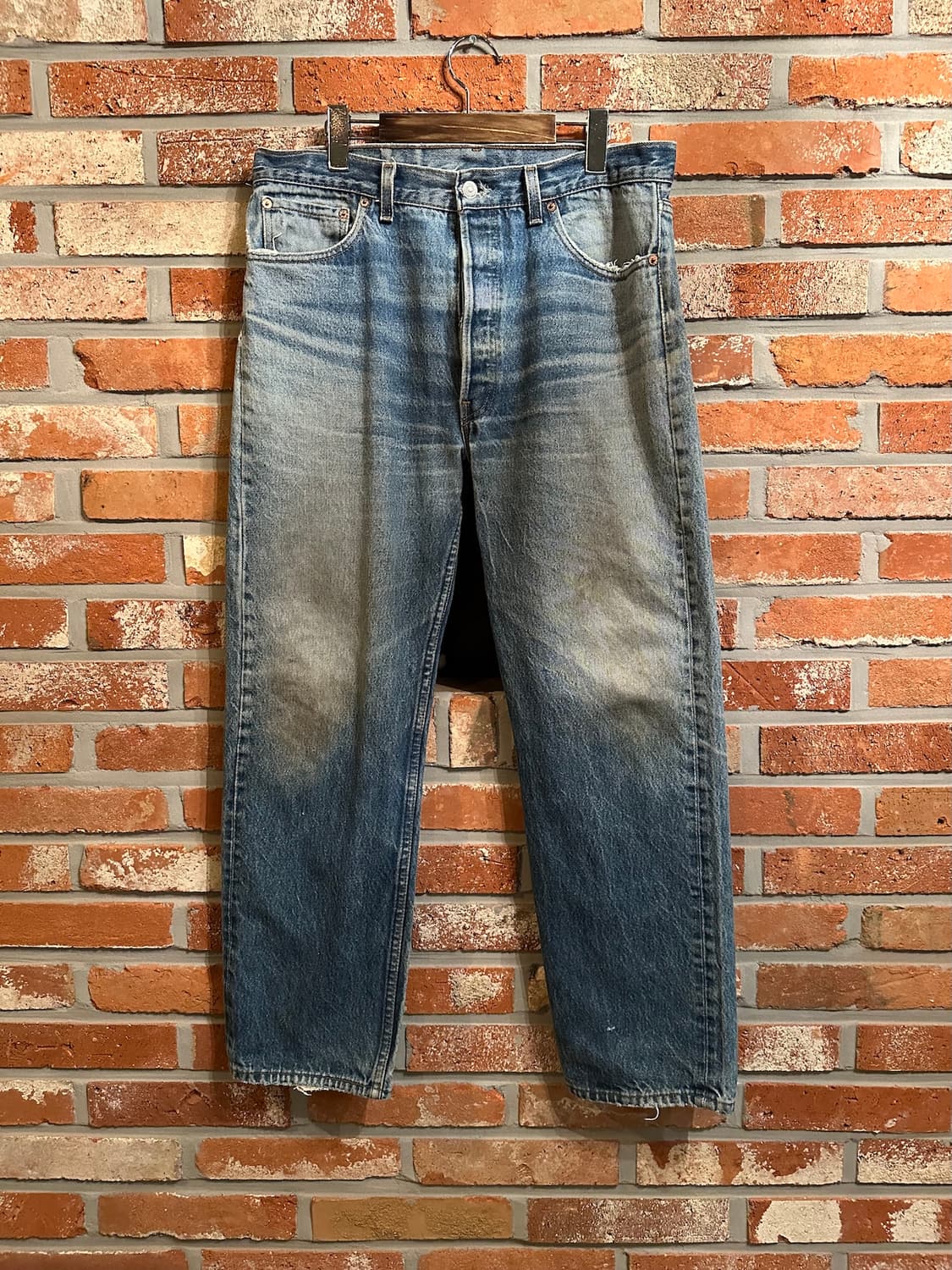 90s USA 빈티지 리바이스 501 0000 데님 팬츠 상품이미지2