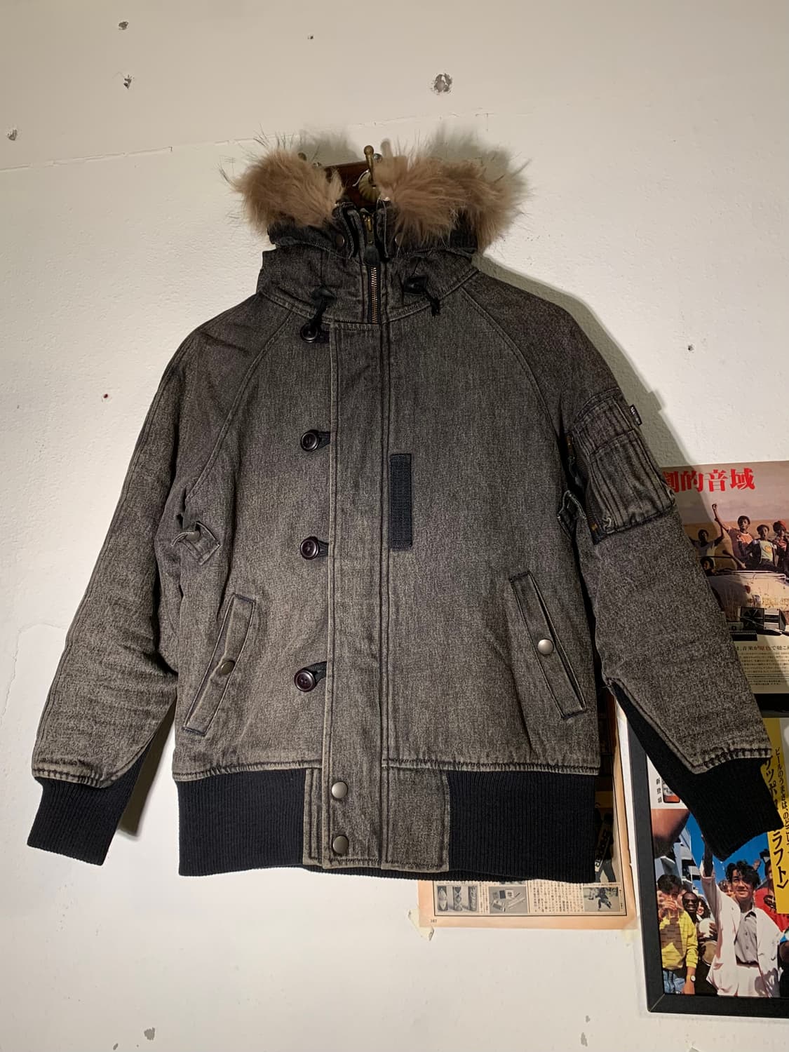 빔즈보이 N3B 사이드 버튼 보아 파카 상품이미지2