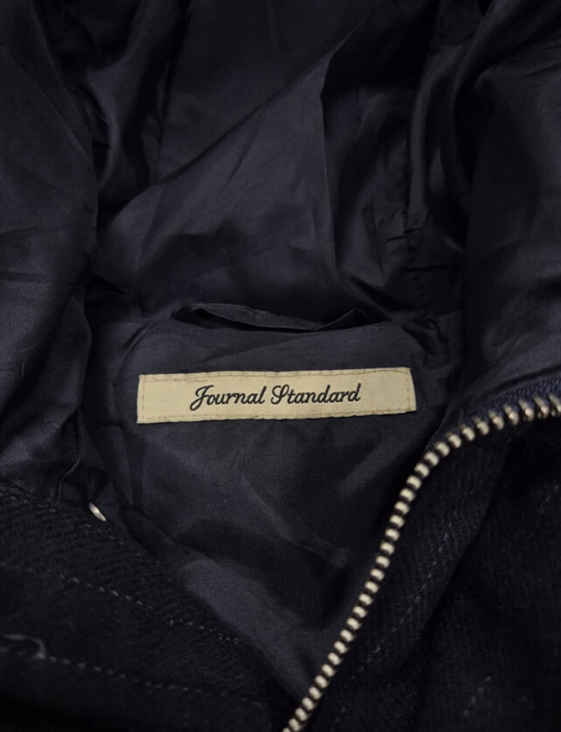 JOURNAL STANDARD, PINSTRIPE HOOD PUFFER  상품이미지8