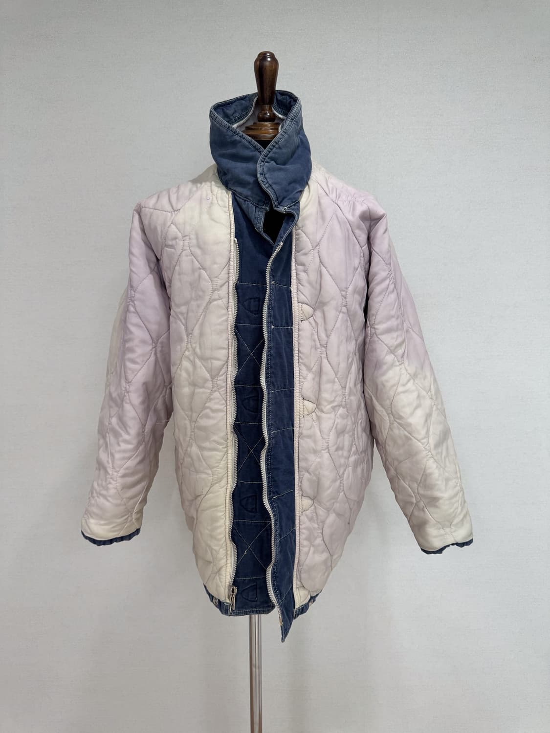 Energie 빈티지 데님 후드 패딩 자켓 상품이미지9