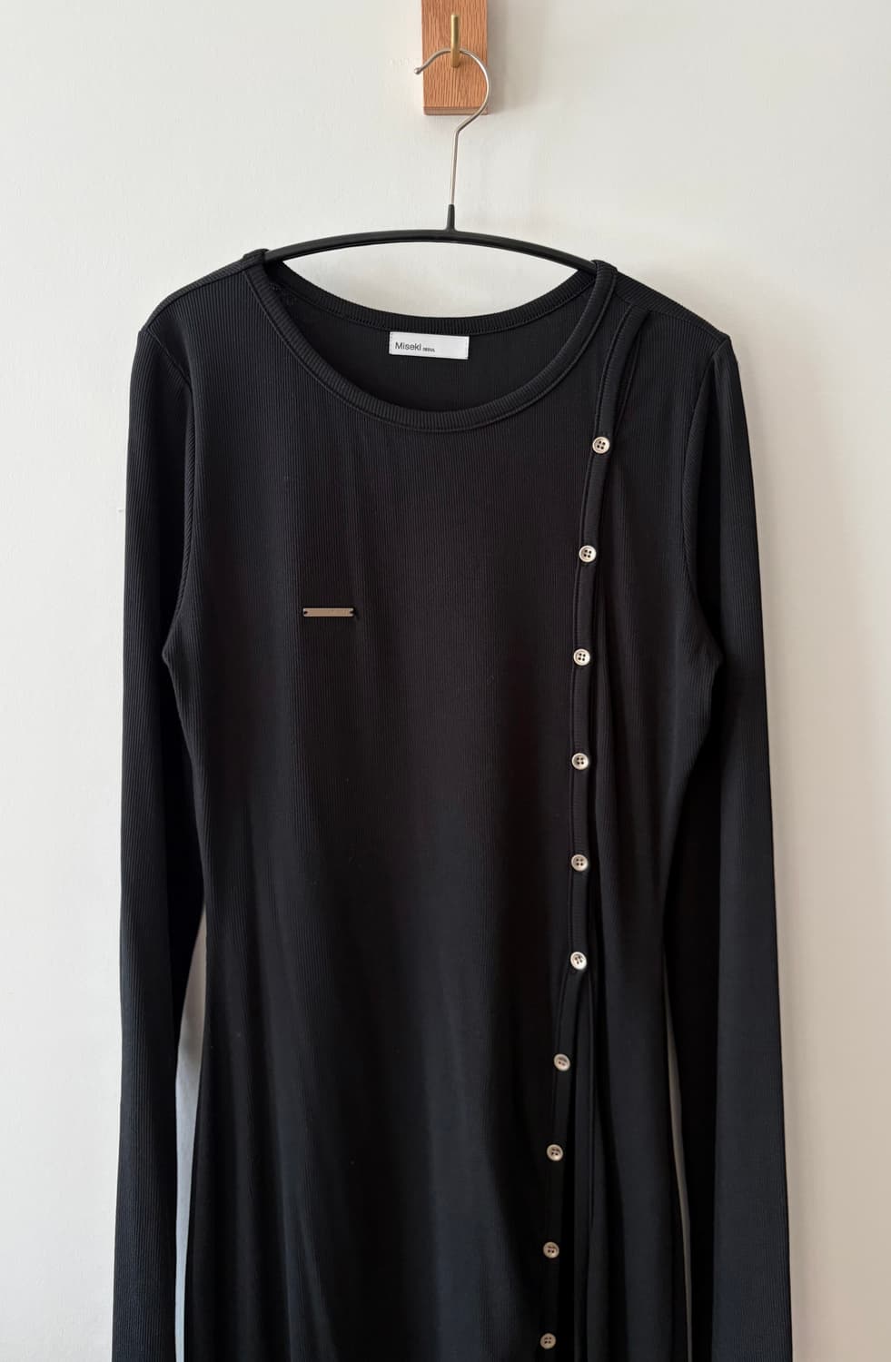 미세키서울 롱 레이어드 가디건 원피스 상품이미지7