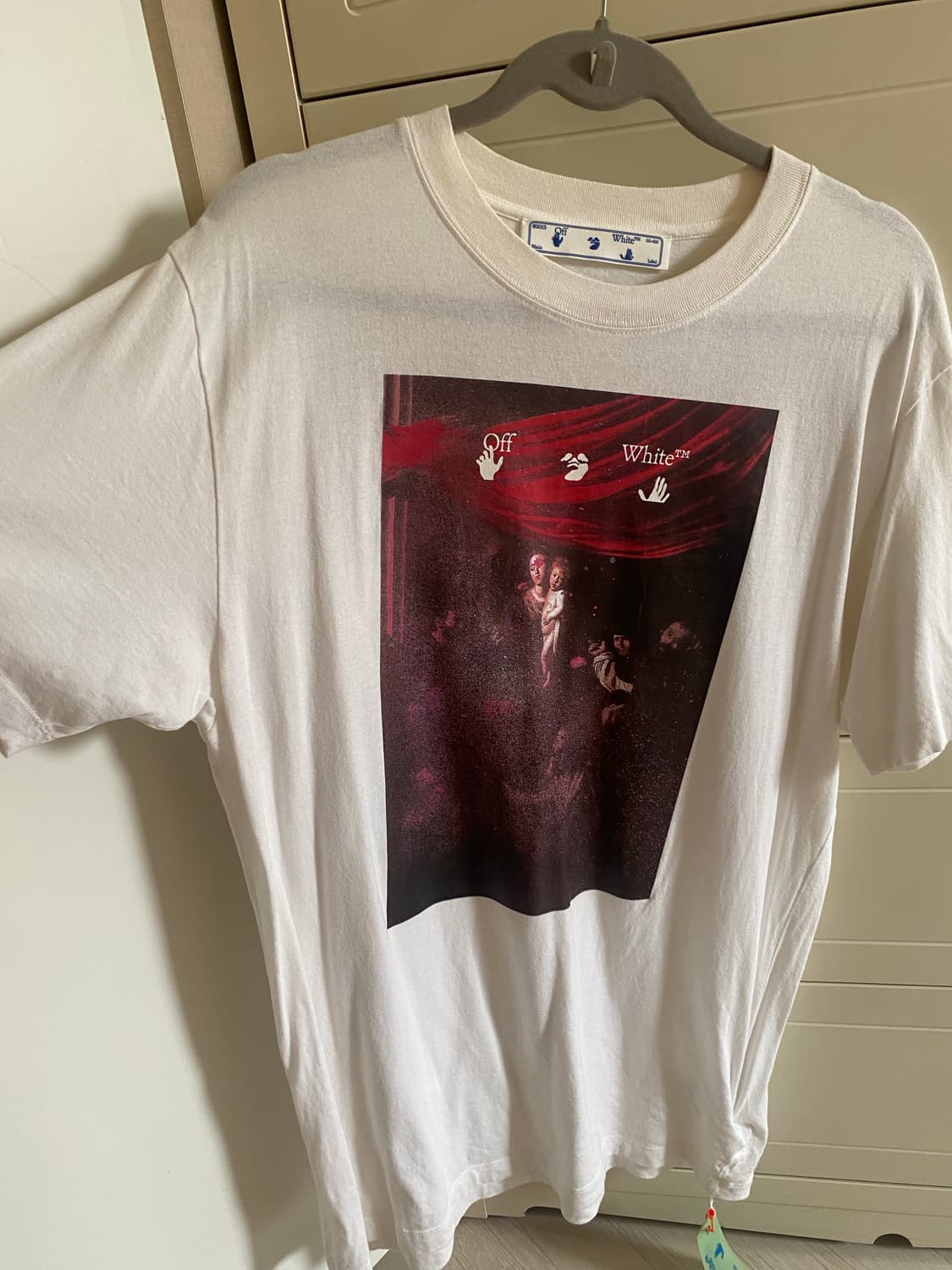 오프화이트 카라바조 티셔츠 상품이미지2