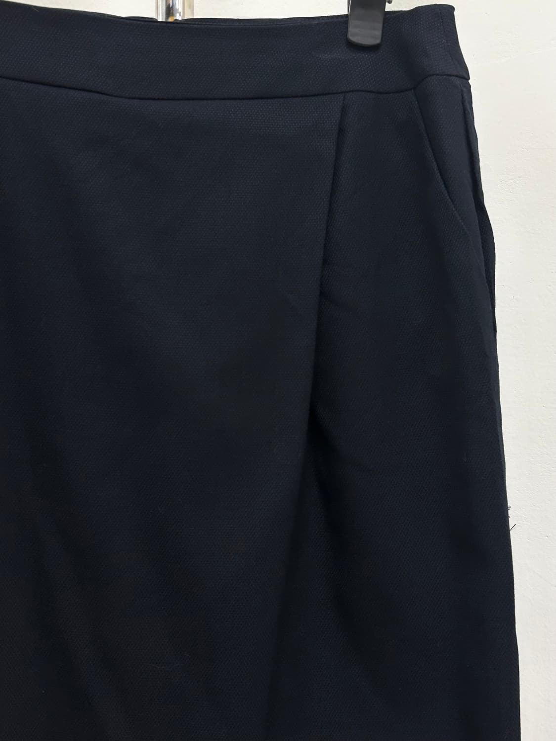 빈티지 네이비 미디 스커트 상품이미지6
