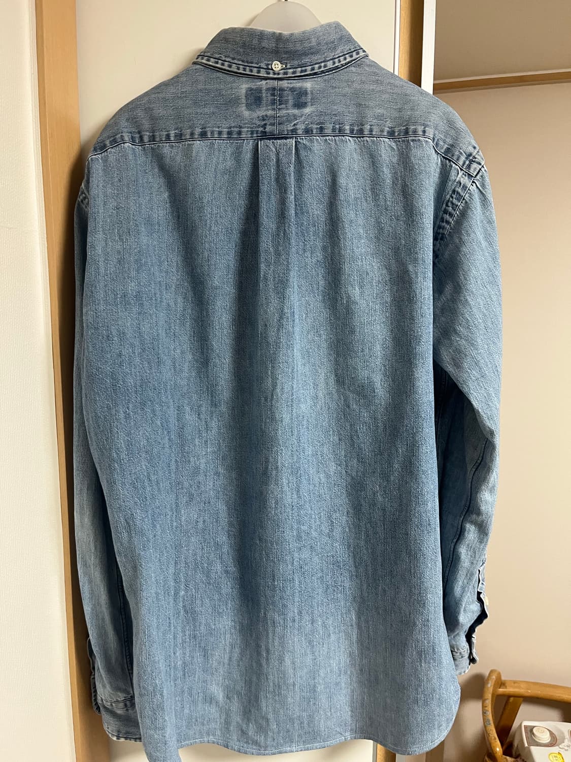 [m] 폴로 랄프로렌 데님 셔츠 연청 상품이미지3