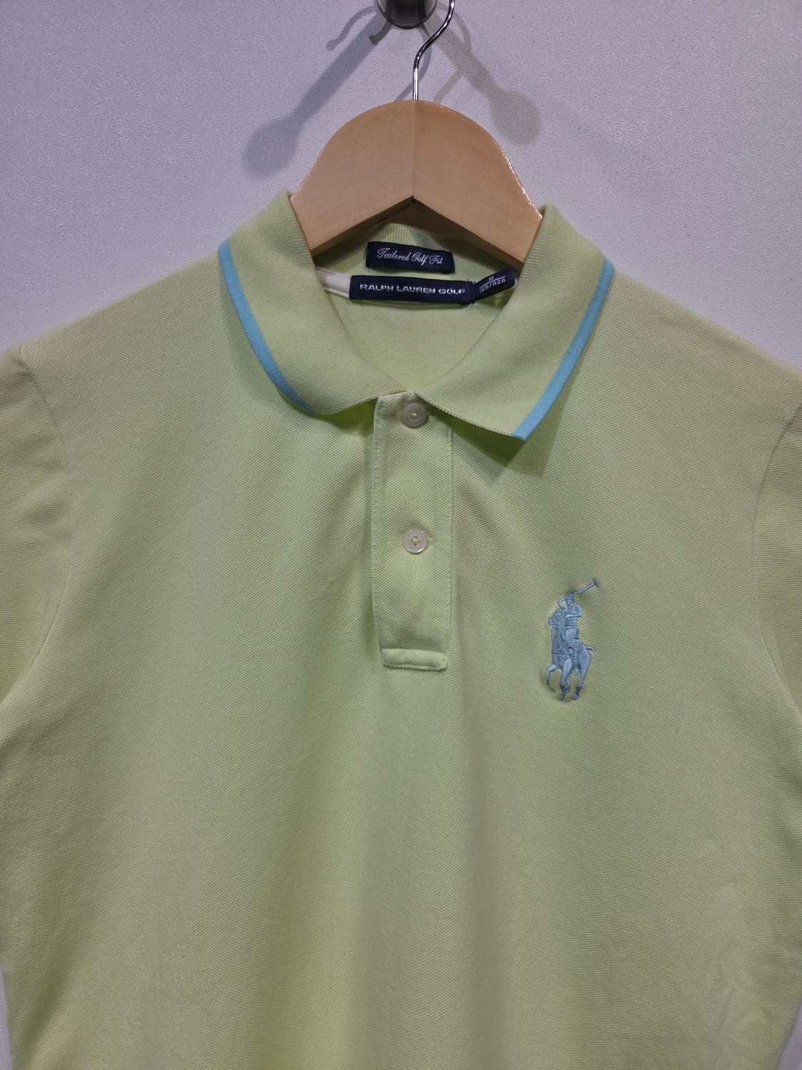 랄프로렌 골프 빅포니 배색 카라 티셔츠 상품이미지3