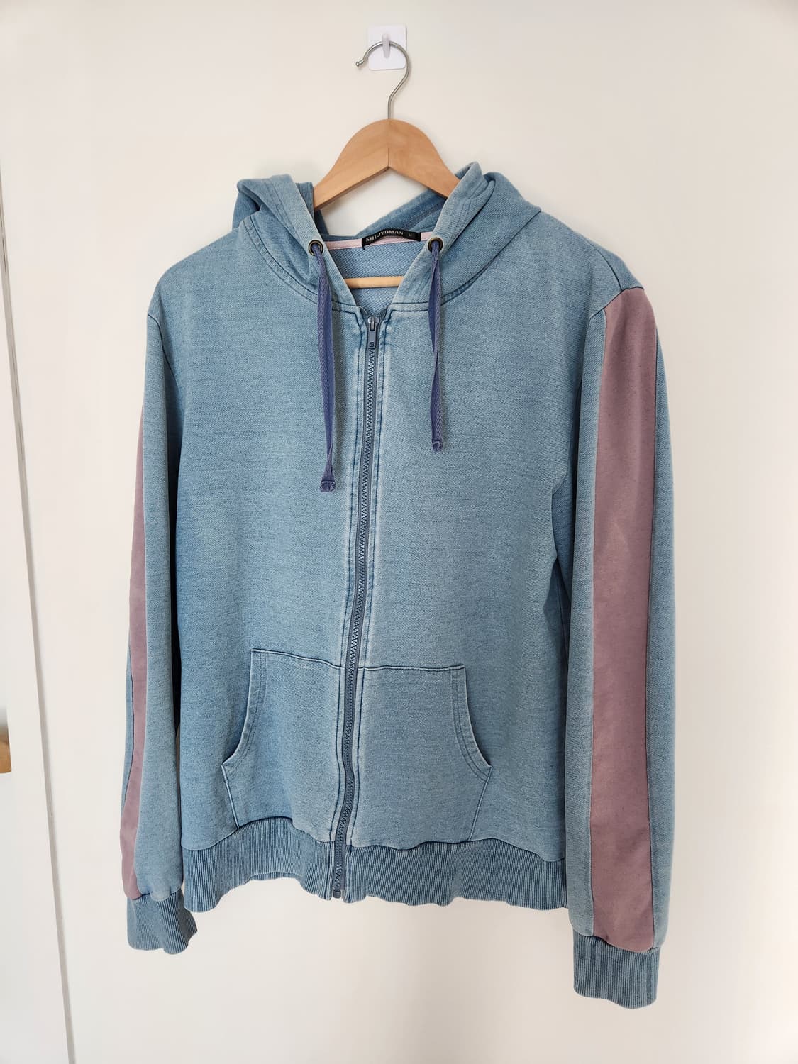 남자 연청 데님 후드집업 L 상품이미지1