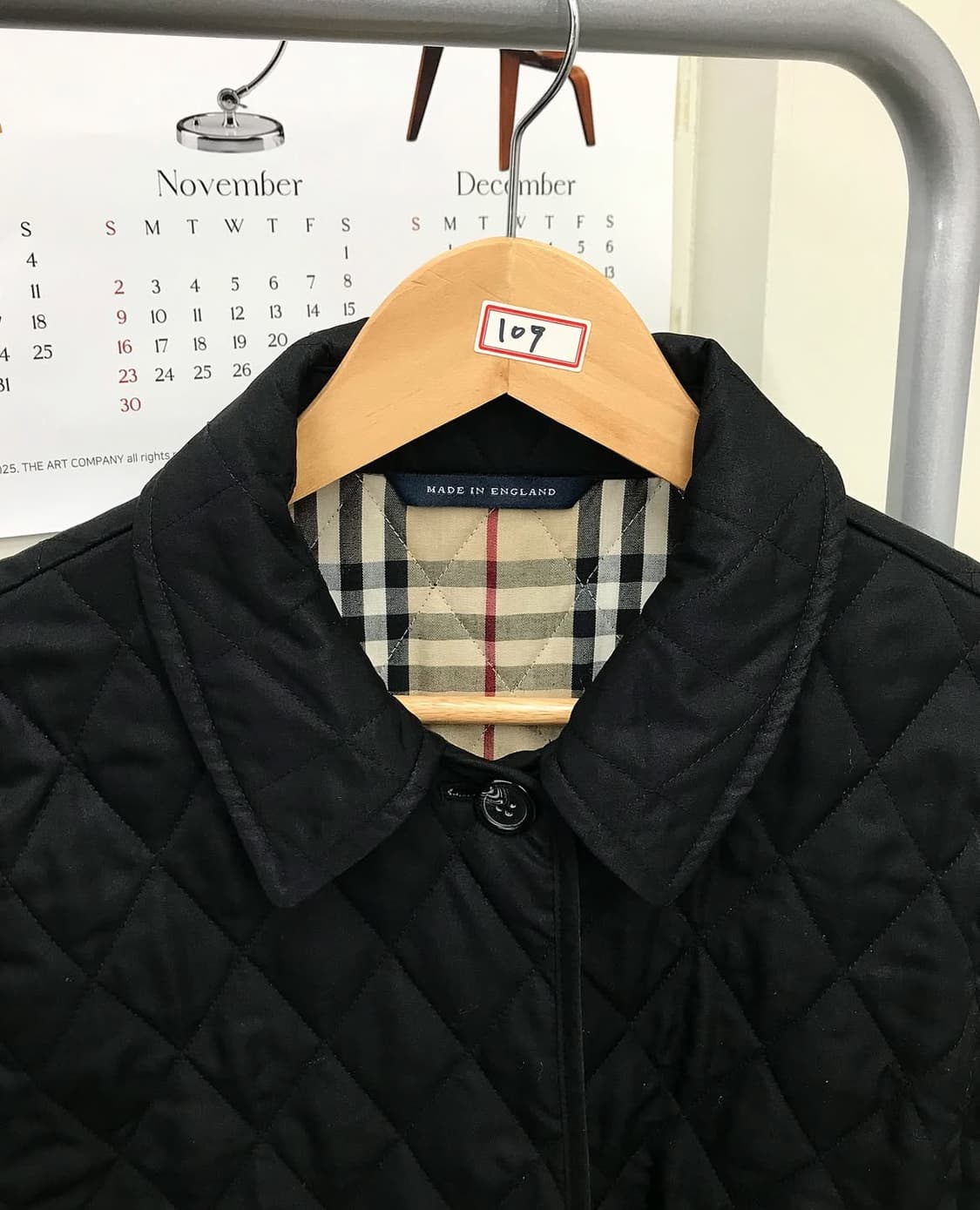 버버리 블랙 퀼팅 자켓 상품이미지2