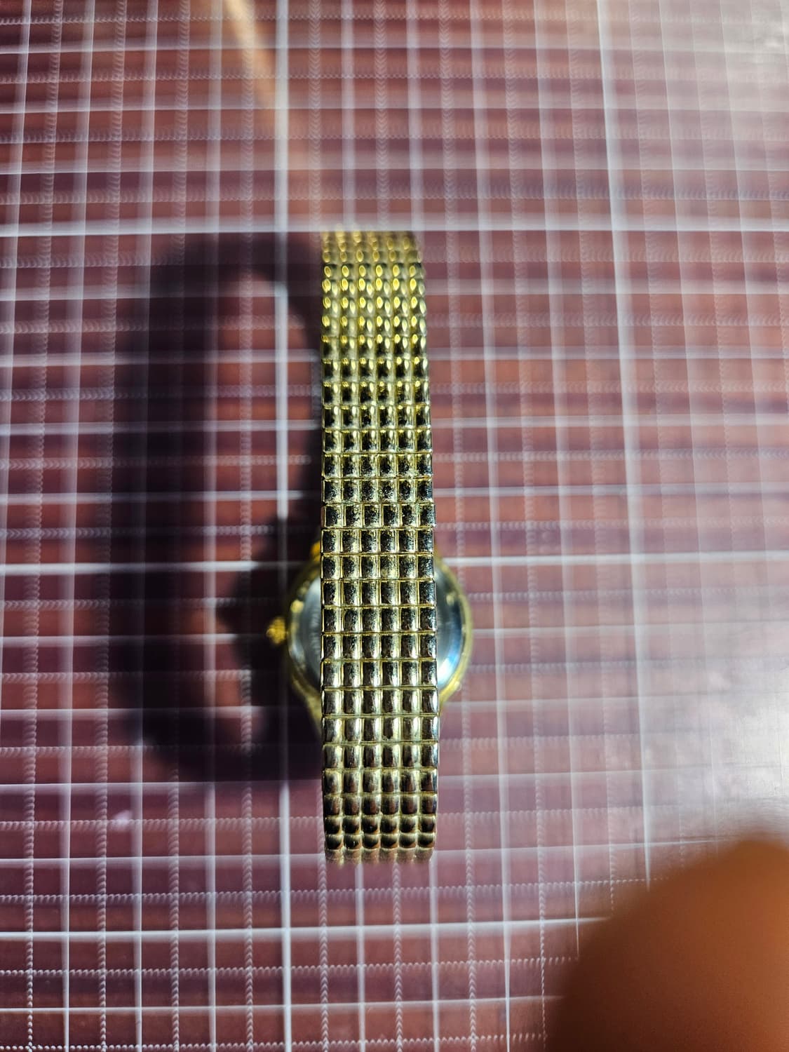 샤프 여성시계 빈티지 금장 쿼츠 데이트  상품이미지3