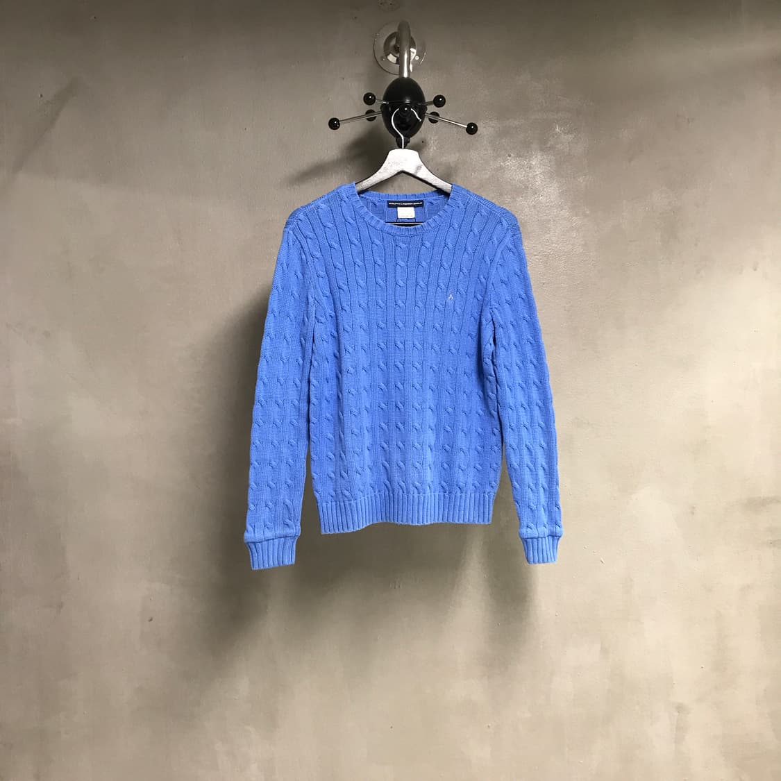 폴로 랄프로렌 케이블 니트 블루 M(W) 상품이미지1