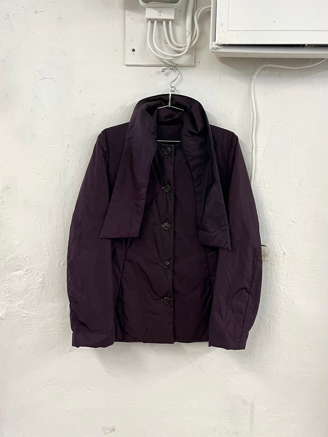 프라다 스카프 패디드 자켓 상품이미지3