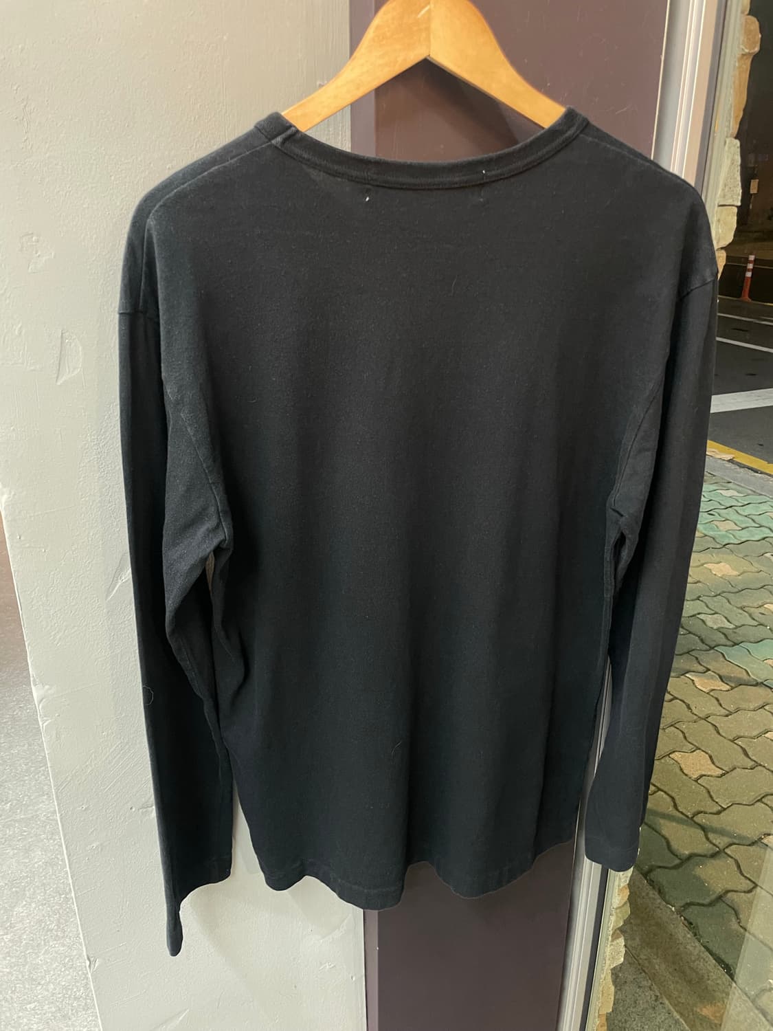 XL/ 꼼데가르송 하트로고 긴팔 상품이미지3