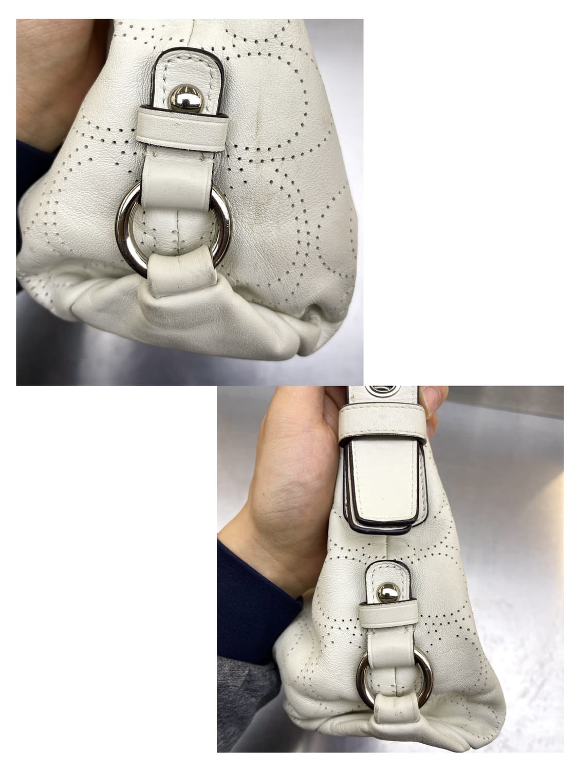 코치 CC 펀칭 숄더백  상품이미지10