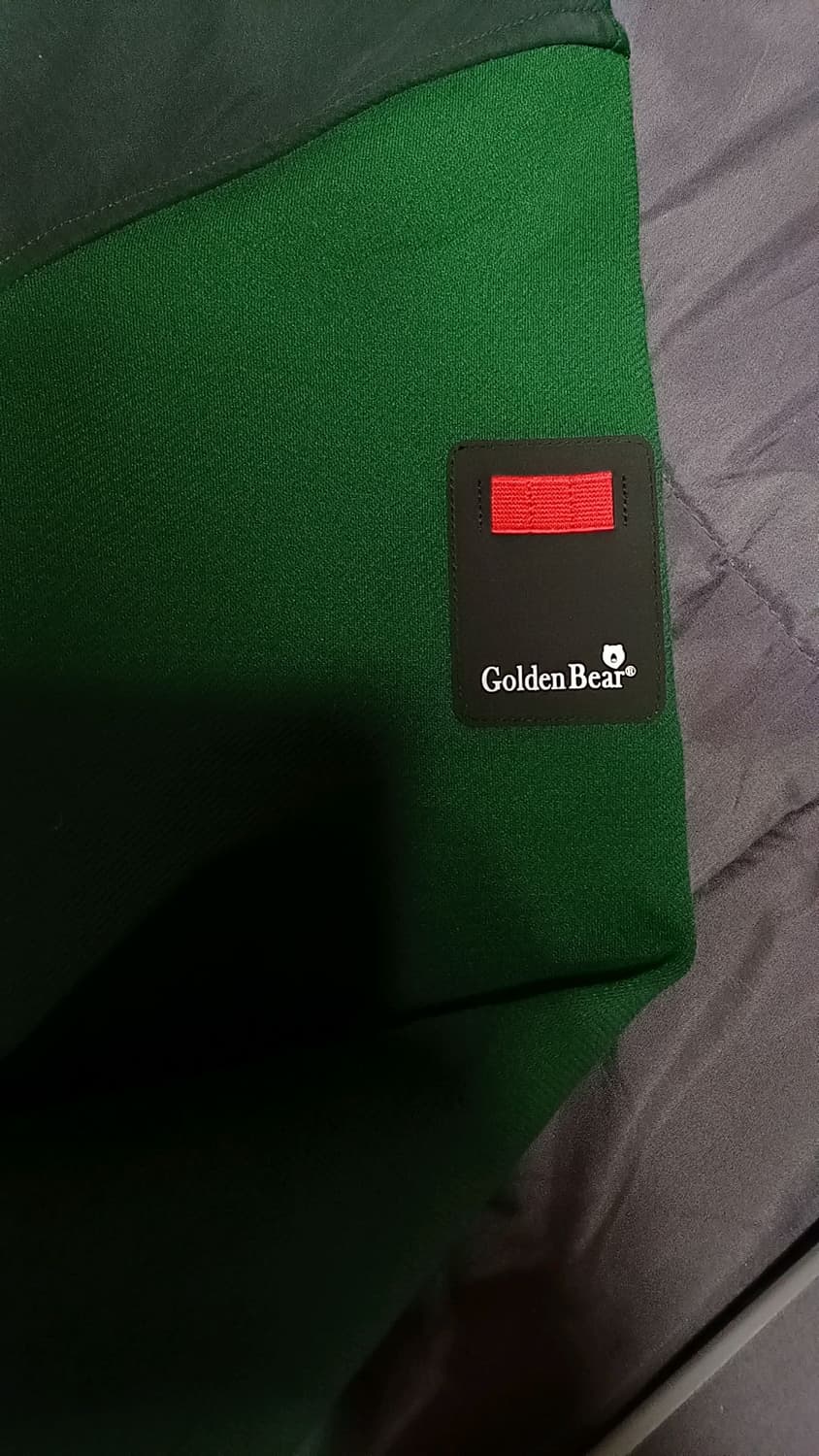 골든베어 반집업 골프저지 실측110 가슴60 기장73 상품이미지5