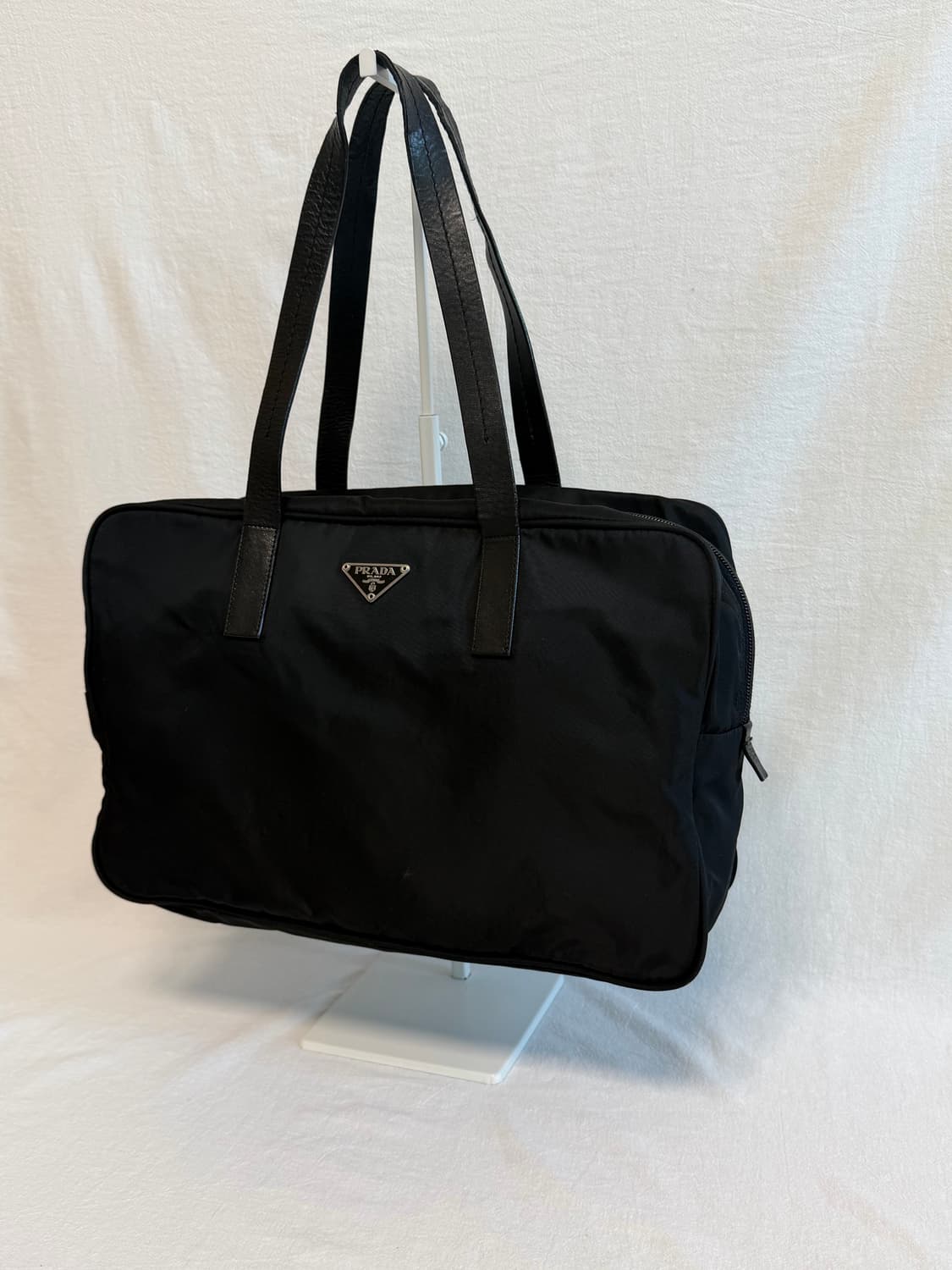 정품 프라다 포코노 나일론 블랙 토트백 숄더백 상품이미지3