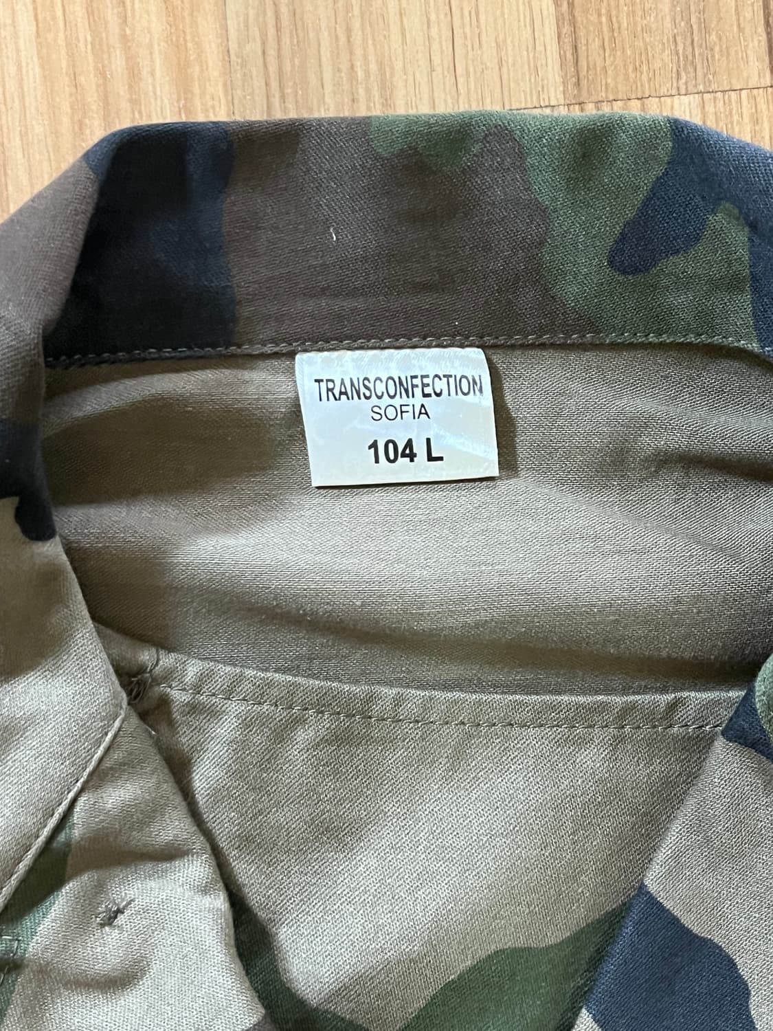 빈티지 프랑스군 F2 자켓 상품이미지3