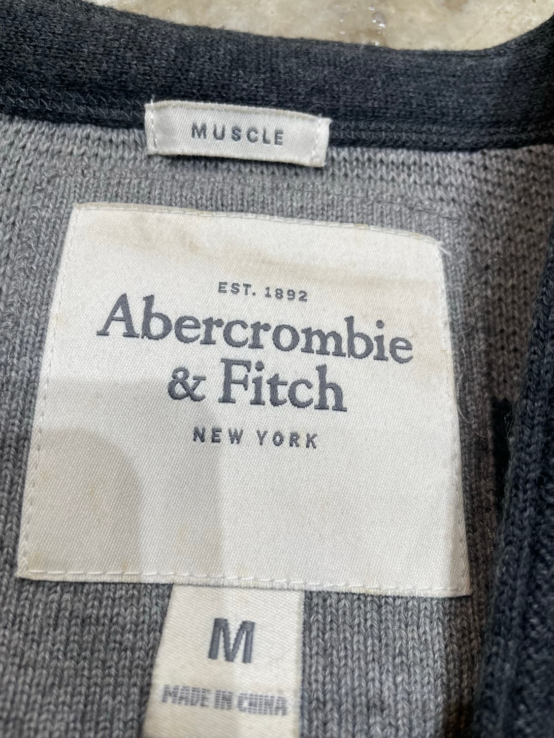 abercrombie & Fitch striped knit cardiga 상품이미지6