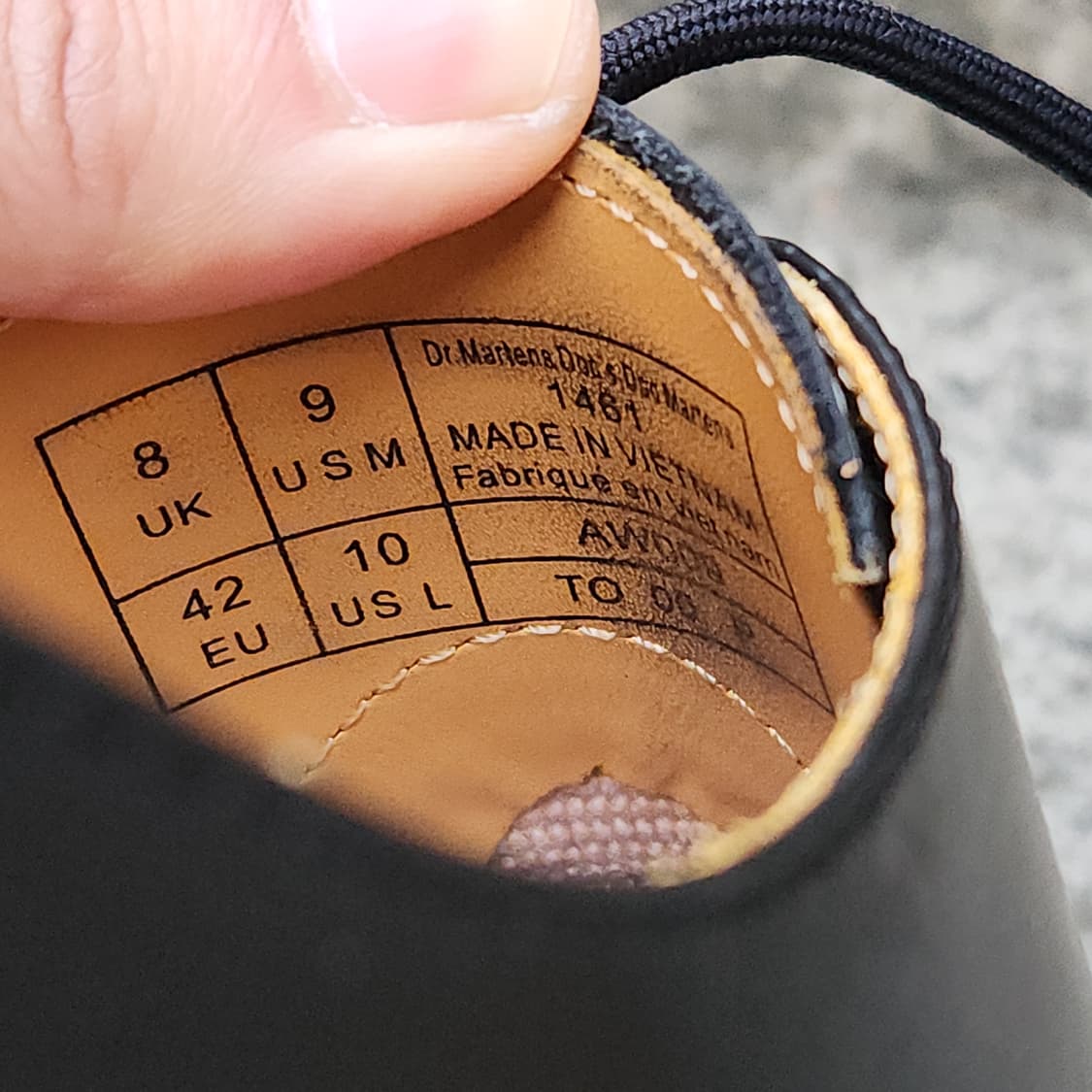 [8UK] 닥터마틴 1461 스무스 3홀 (270~275) 상품이미지9