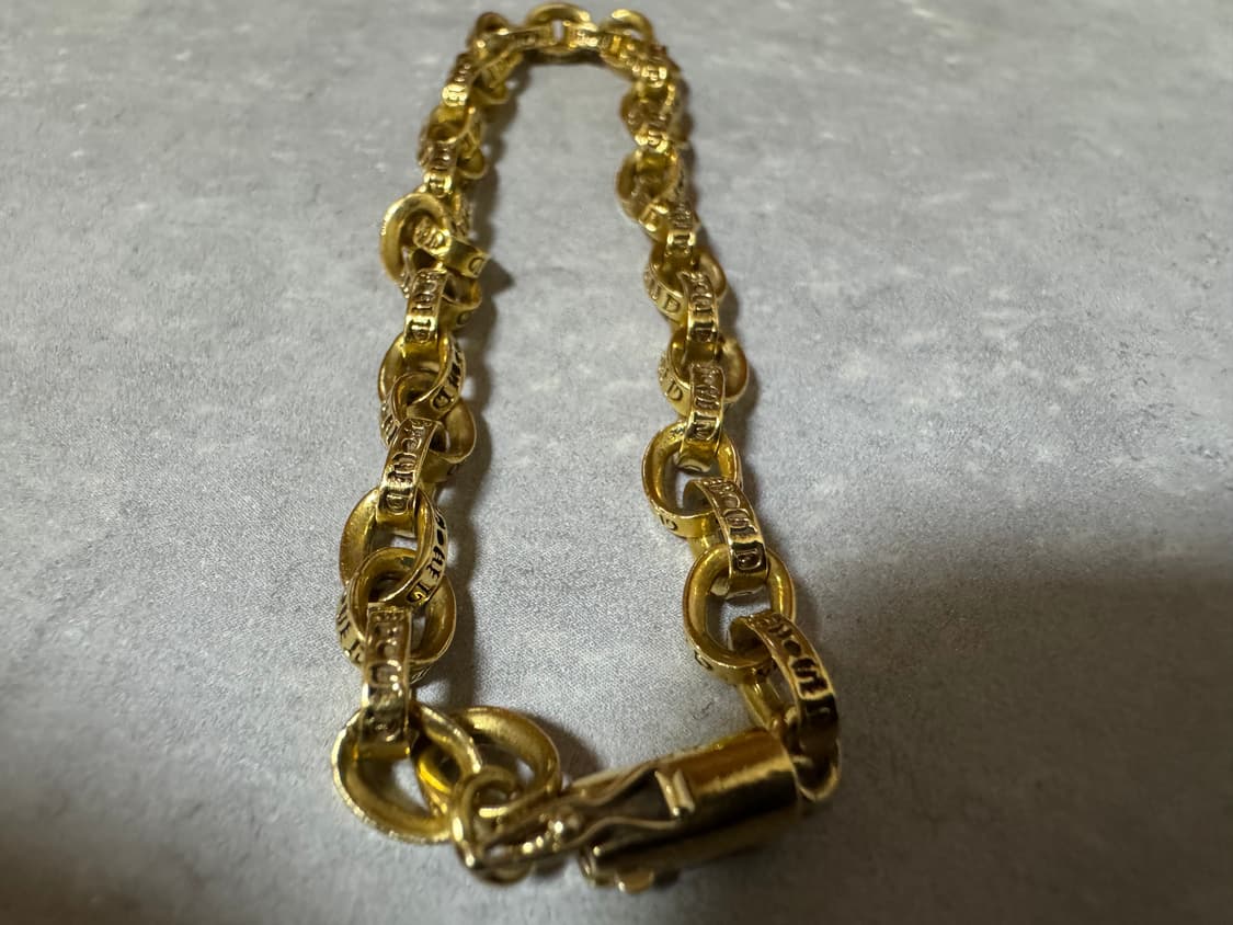 주문제작 페이퍼체인 22k 5돈 18cm 상품이미지3