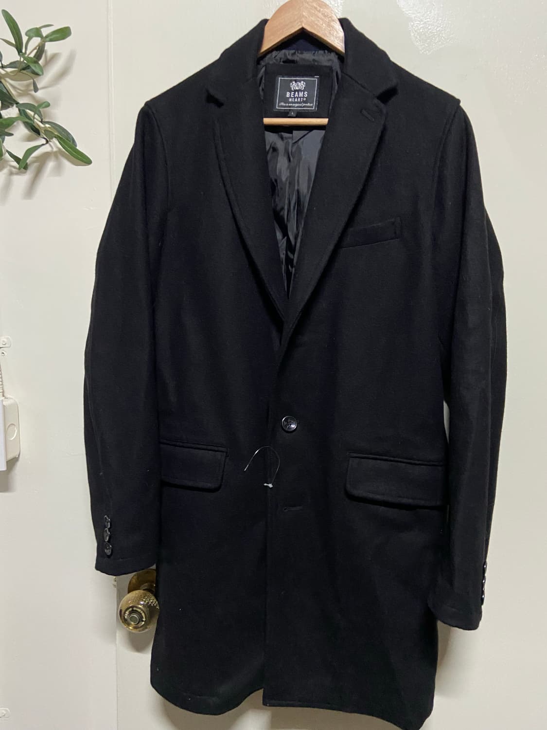 빔즈(beams) 3버튼코트 상품이미지2