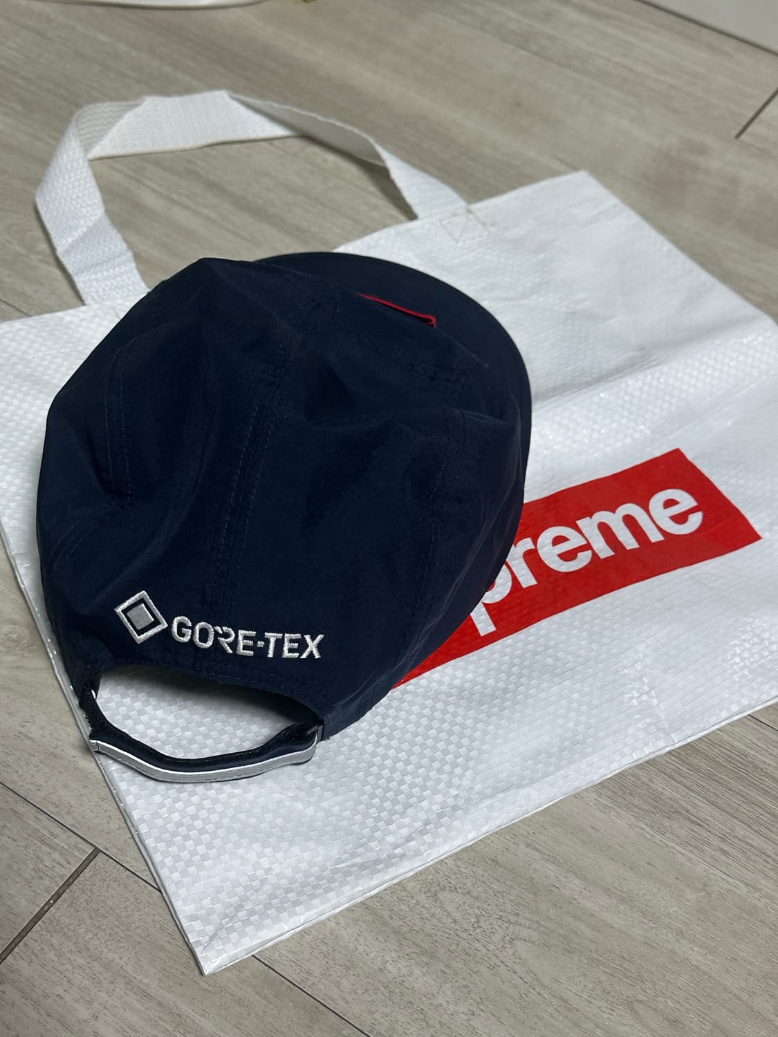 Supreme Gore-Tex Camp Cap Navy - 25SS 상품이미지2