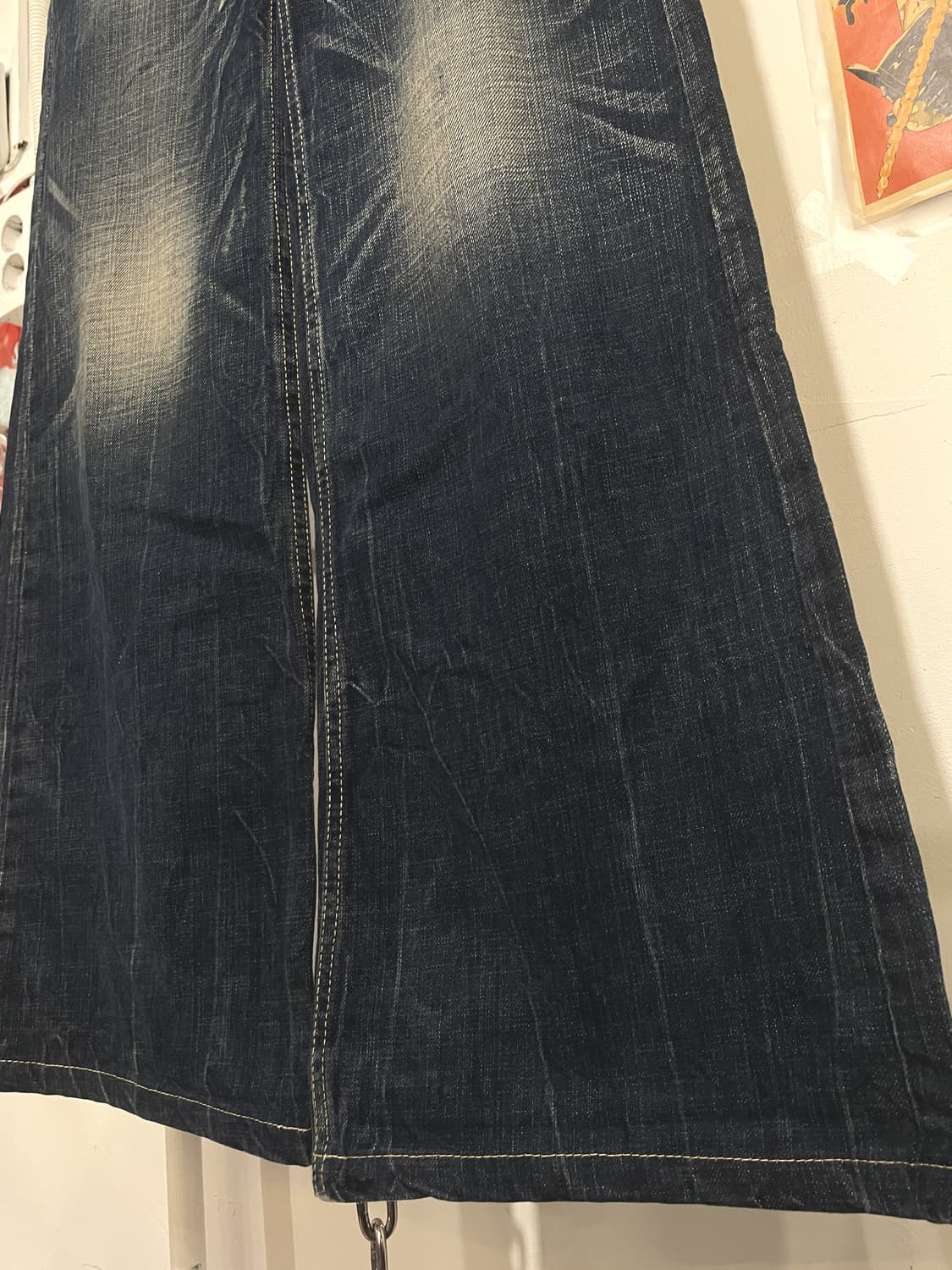 red pepper 레드페퍼 자수 세미 부츠컷 팬츠 상품이미지4