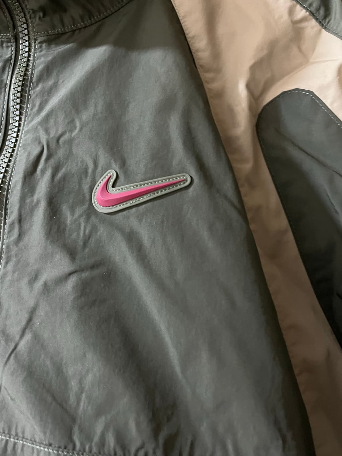 나이키 x 드레이크 녹타 나일론 트랙 자켓 카키 M 새상품 팝니다 상품이미지4