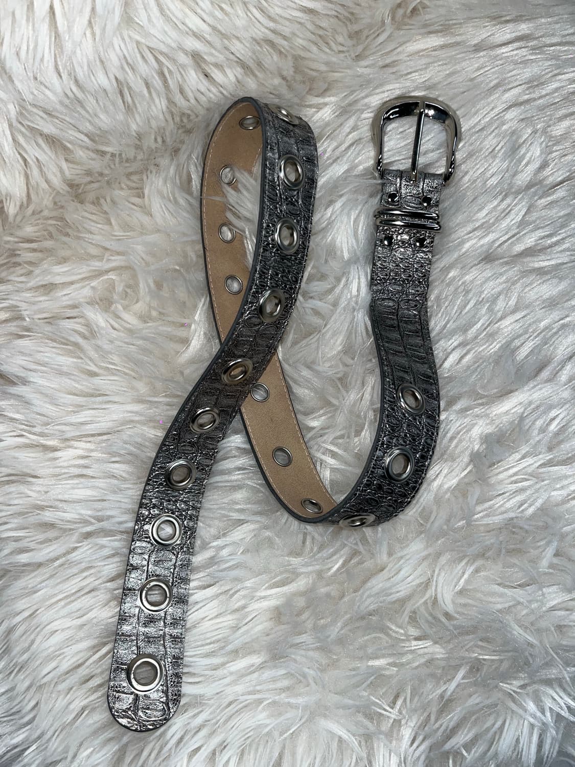 Japan Vintage Silver Belt 상품이미지2