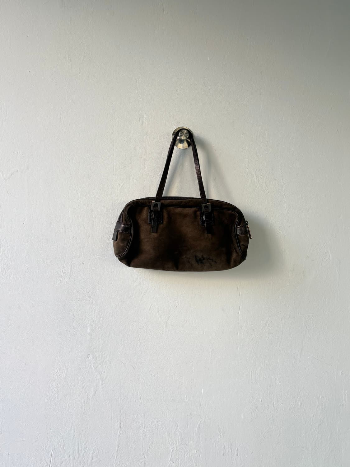 펜디 스웨이드 미니 보스턴 상품이미지6