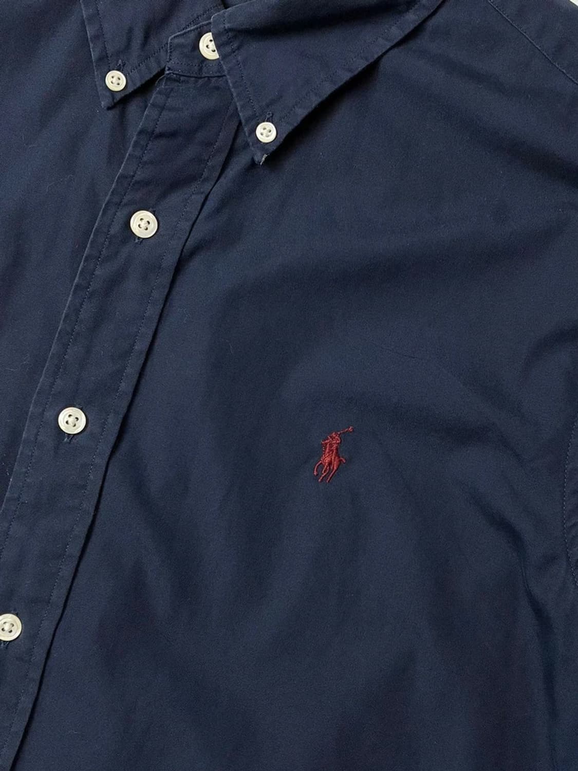 폴로 랄프로렌 00s 옥스퍼드 솔리드 자수로고 셔츠 PN5417 상품이미지3