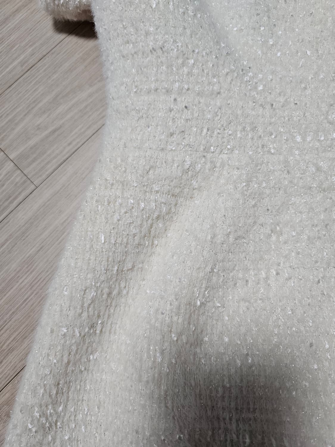 (새상품)파인땡큐 화이트 트위드 원피스 상품이미지9