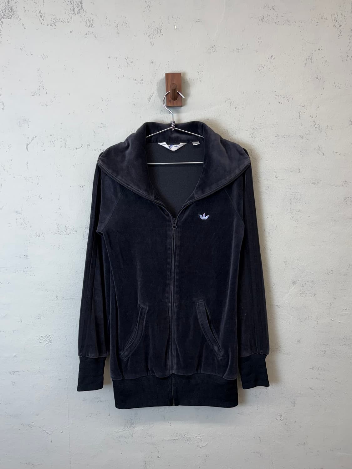 아디다스 빈티지 벨벳 트랙탑 져지 상품이미지1