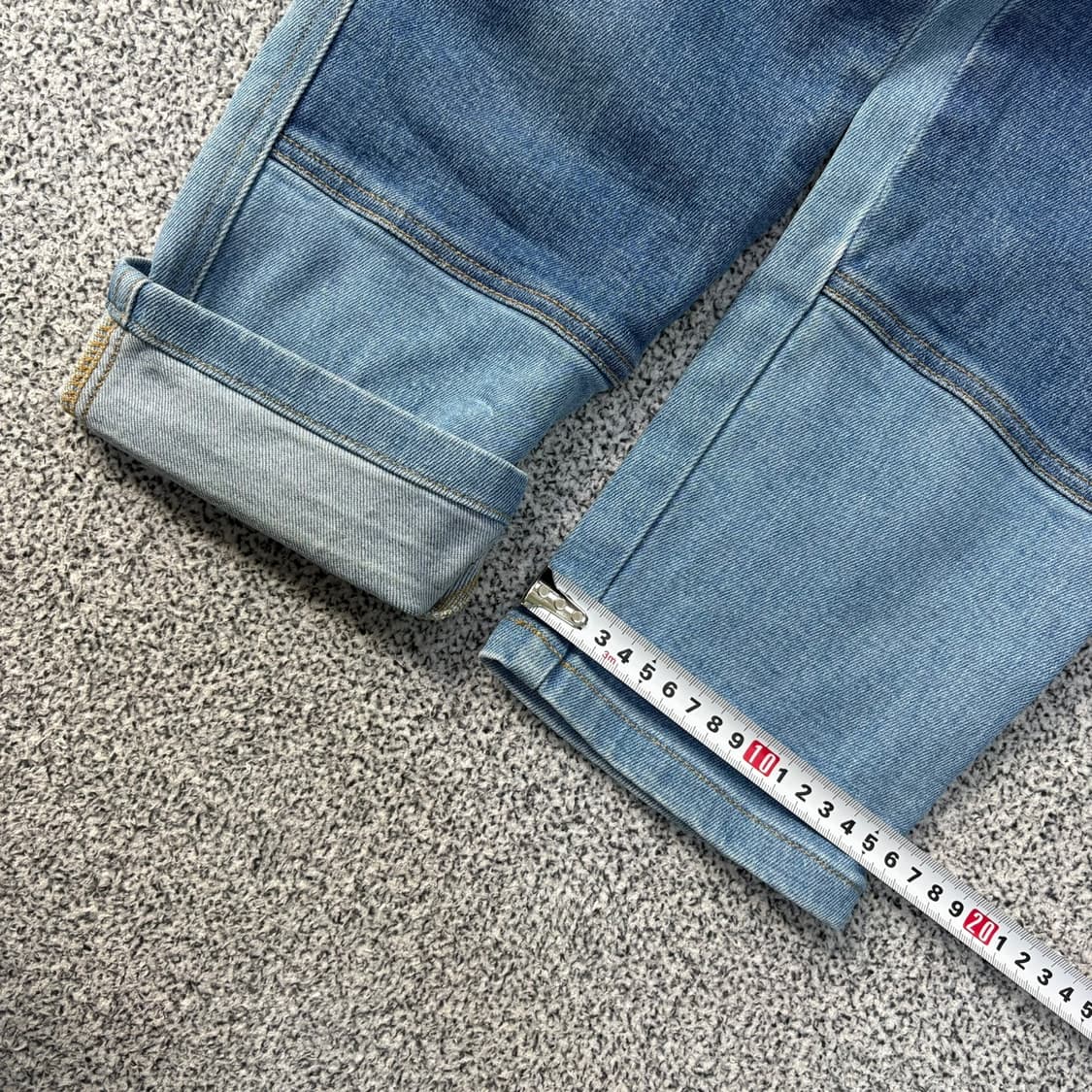 130(9Y) 헤지스 키즈 밴딩 청바지 0325J 상품이미지7