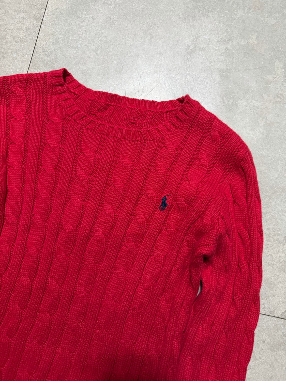 해지스 울 빈티지 헤링본 패턴 울 니트  95siz 상품이미지2