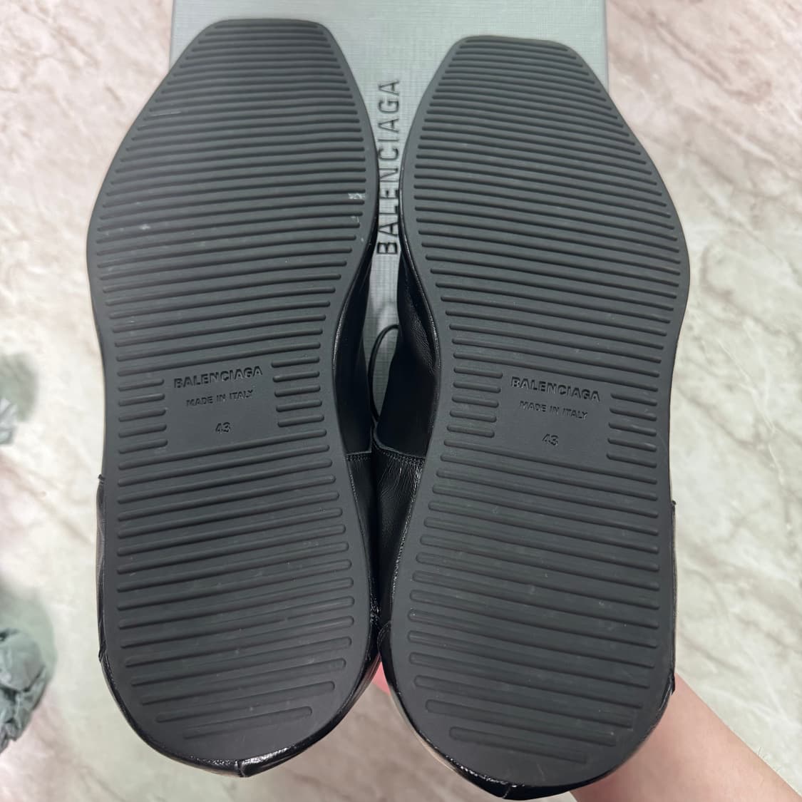 [43] 발렌시아가 하이퍼 더비 블랙 상품이미지6