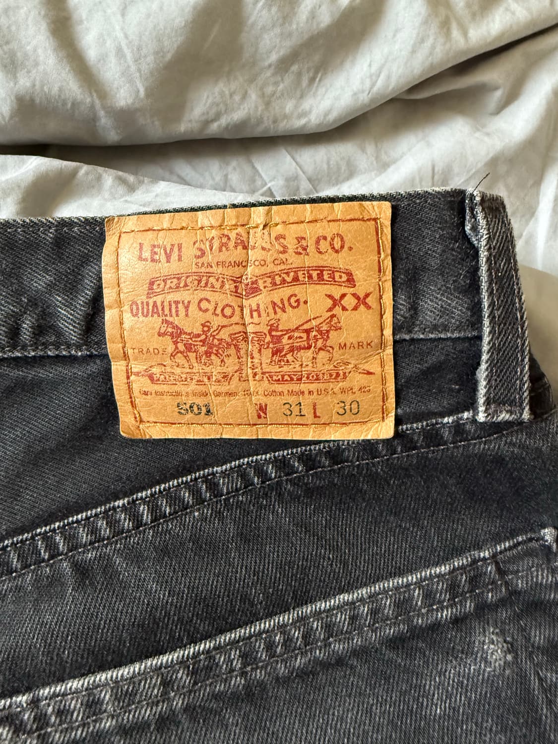 90s 31x30 USA 리바이스 501-0660 데님 상품이미지3