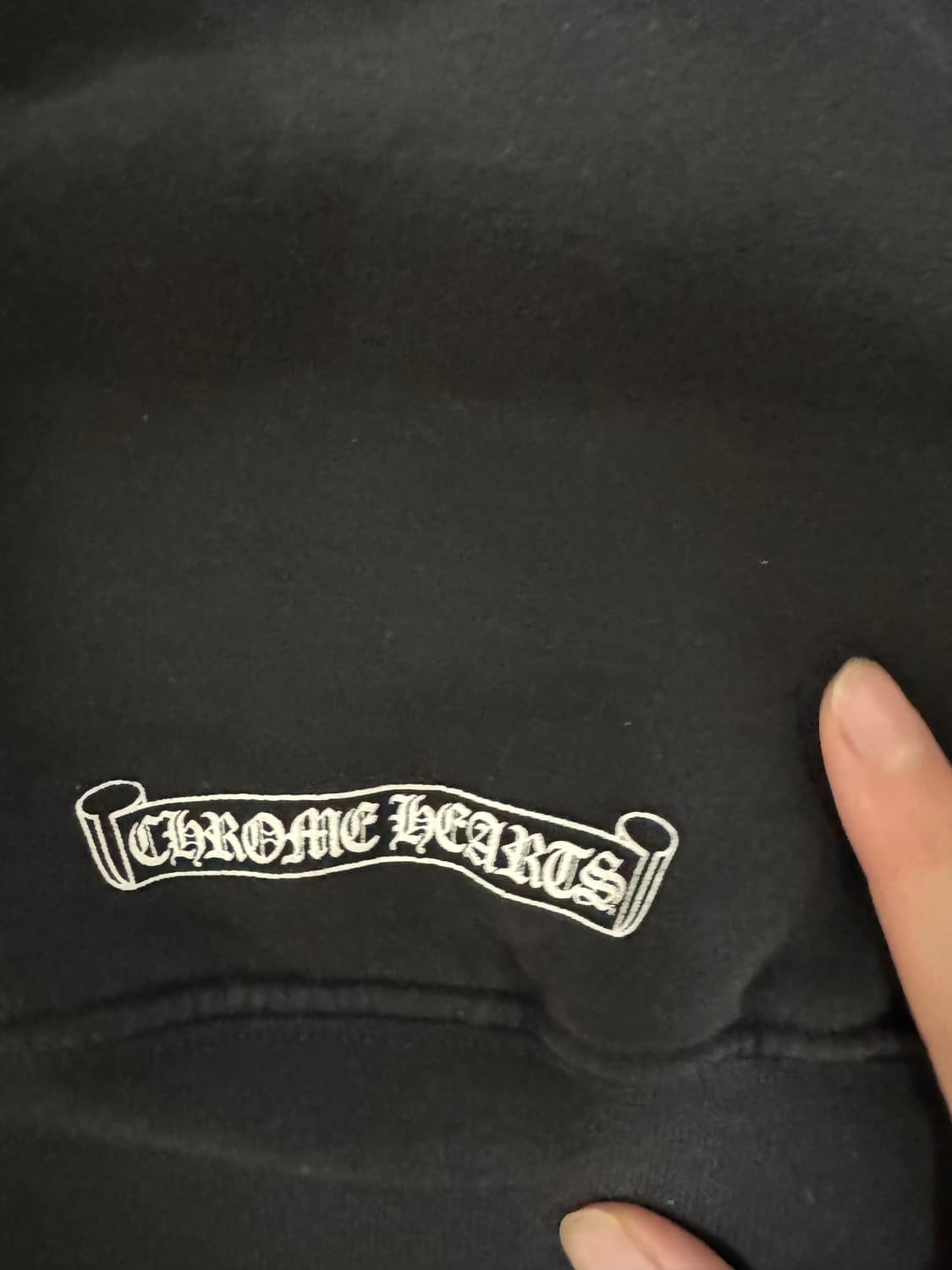 크롬하츠 HOLLYWOOD USA 헤비웨이트 후드집업 상품이미지3