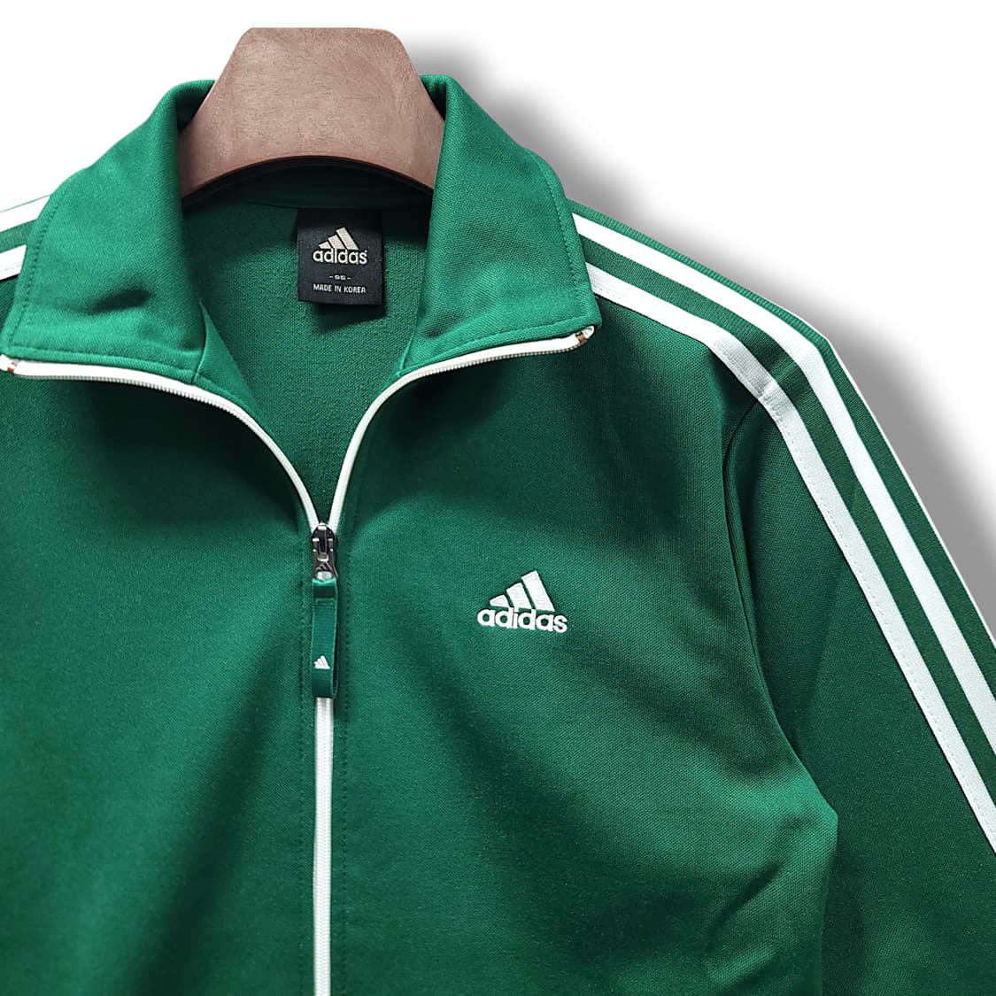 [95] 아디다스 그린&화이트라인 클래식 퍼포먼스 트랙탑 져지 상품이미지4
