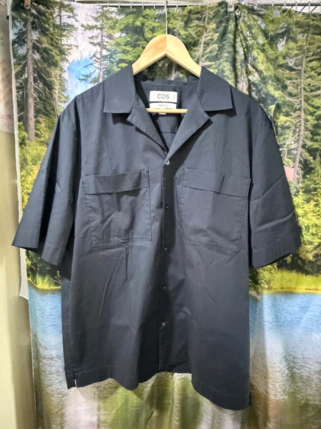 Cos 남성 코스 네이비 셔츠 L size  상품이미지1