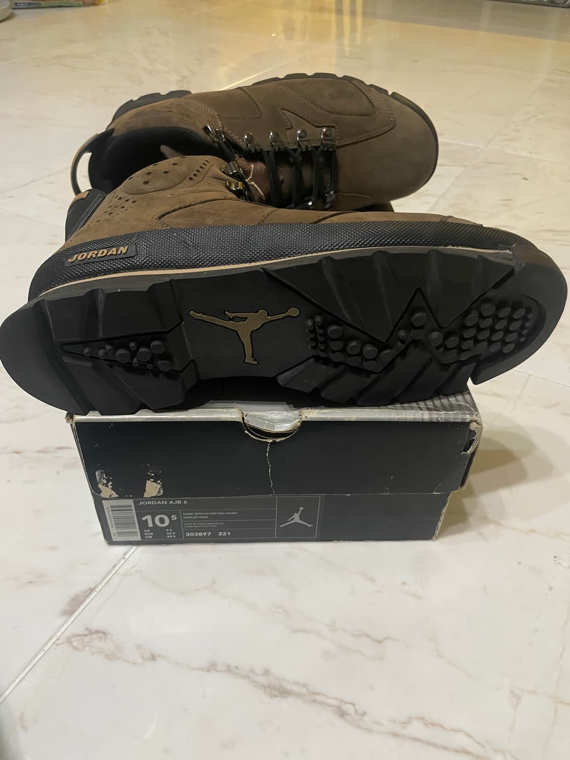 2002 jordan AJB 6 빈티지 올드 조던 285 (밑창 보강)  상품이미지6